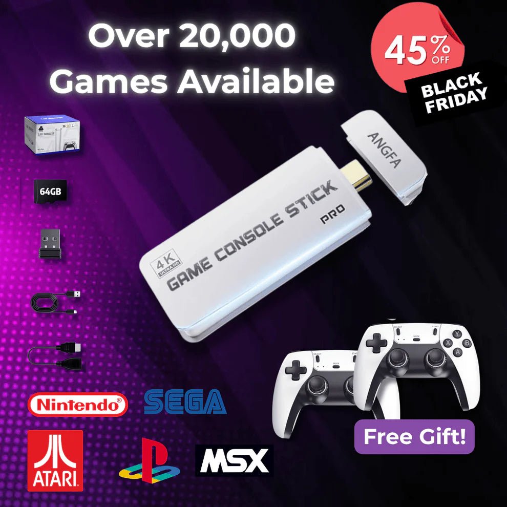 TechWave Retro Game Console - TechWave