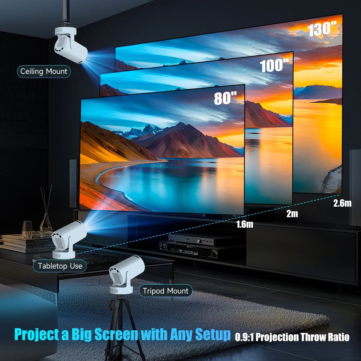TechWave Beam™ – Mini HD Projector - TechWave
